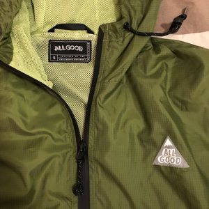 All Good lightweight rain jacket/windbreaker!